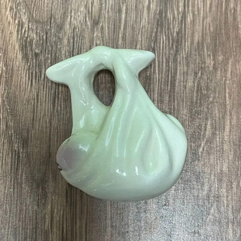 Vintage 1950's Rare Stork with Baby Bundle. Salt & Pepper Shaker.